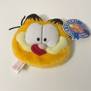 Vintage 90s Garfield Plush Pouch Daniel & Co Sweet Sixteen